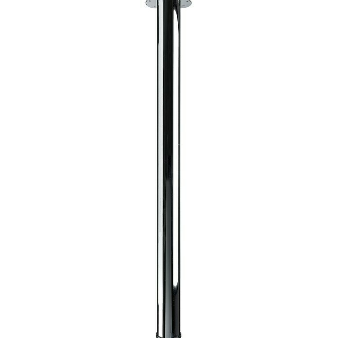Hettich Teleskop-Möbelfuß Tara (Durchmesser: 7,5 cm, Höhenverstellung: 110 cm - 113 cm, Traglast: 150 kg, Stahl)
