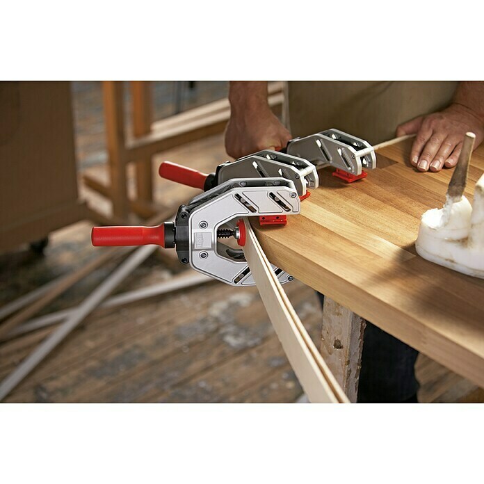 Bessey Einhand-Kantenzwinge EKT (Spannweite: 10 - 55 mm, Ausladung: 45 mm)