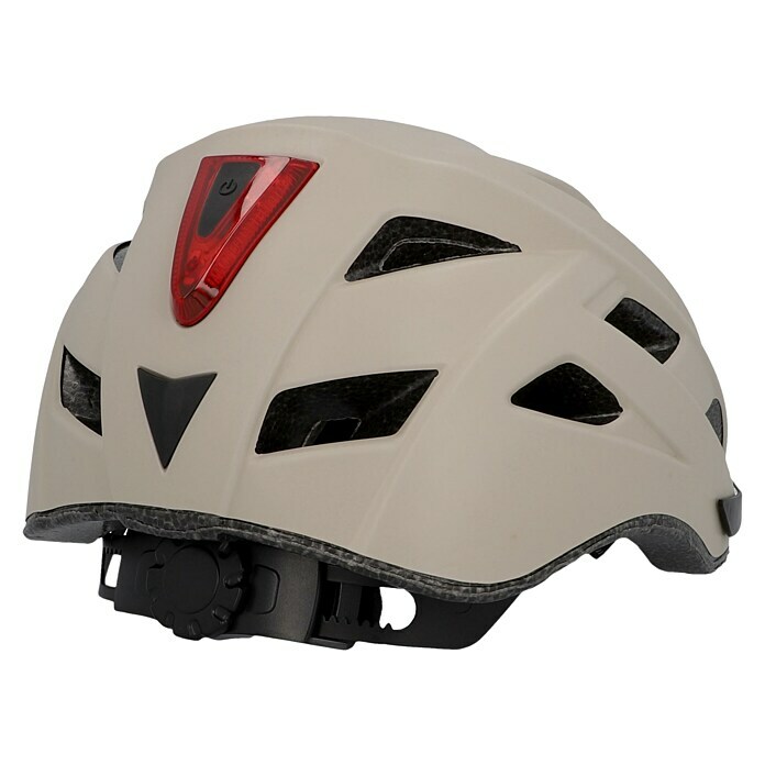 Fischer Fahrradhelm Urban Plus DallasL/XL 58 - 61 cm, Beige Diagonal View