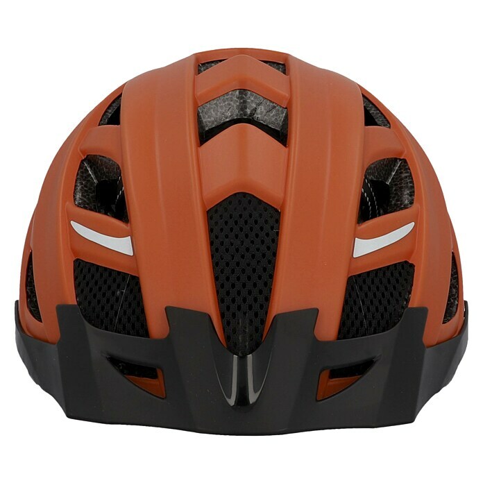 Fischer Fahrradhelm Urban Plus MiamiS/M 52 - 59 cm, Orange Front View