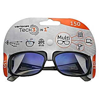Varionet Zaštitne naočale s dioptrijom 150 (Crne boje)