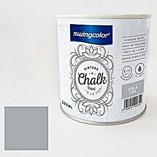 swingcolor Pintura de tiza Chalk Paint (Perla Lina, 500 ml)