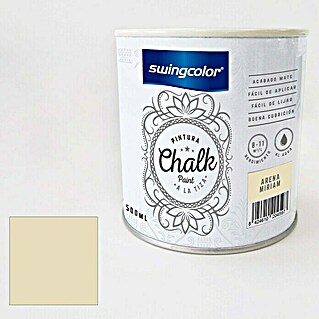 swingcolor Pintura de tiza Chalk Paint (Arena Míriam, 500 ml)