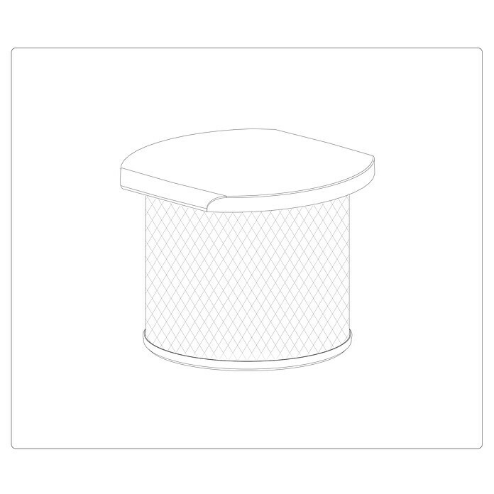 HEPA-FilterPassend für: Proklima Mini-Turmventilator 28239903 Sketch