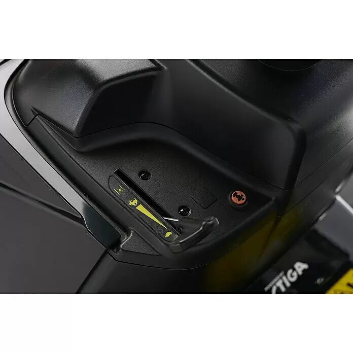 Alpina Rasentraktor AT3 98 A - 6,5 kW, 352 cm³, Schnittbreite: 98 cm, Max. Flächenempfehlung: 4.500 m² - Detailaufnahme