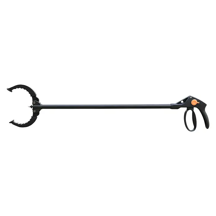 Fiskars Solid Greifer - Länge: 87,5 cm - Abfallgreifer mit langem Griff und ergonomischem Design. Praktisches Hilfsmittel zum Aufheben von Gegenständen, ohne sich bücken zu müssen.