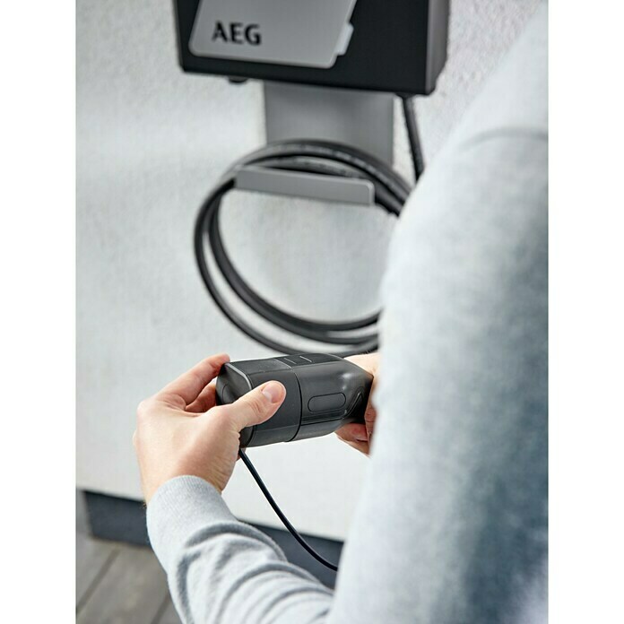 AEG E-Auto Ladestation Wallbox WB 11 FI (Ladeleistung: 11 kW) | BAUHAUS