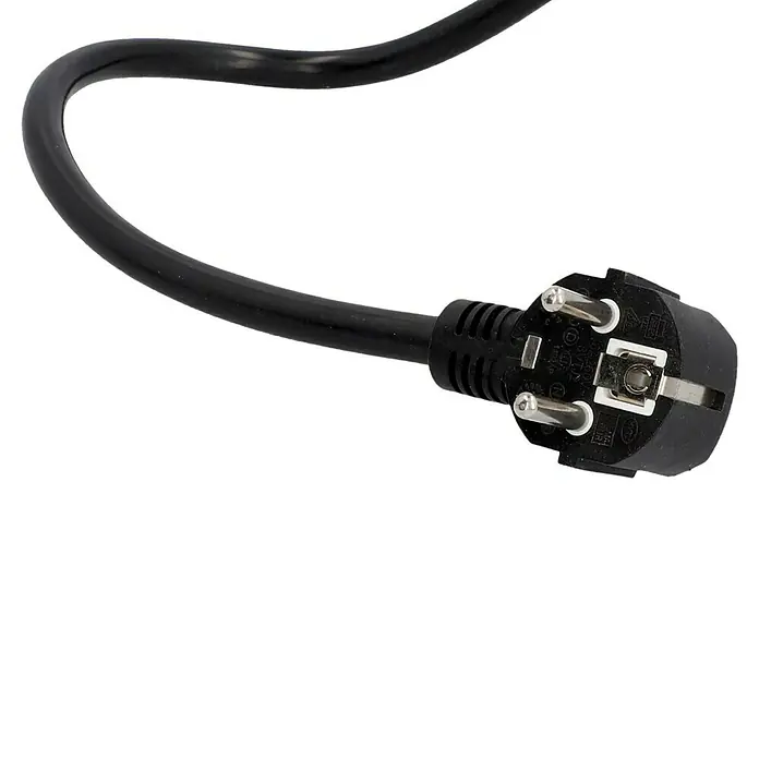 AEG Kfz-Ladekabel Schuko-Stecker zu Typ 2 Stecker - Kabellänge: 7 m - Schwarzes Netzkabel mit einem Schuko-Stecker für den europäischen Markt, geeignet für viele elektronische Geräte.