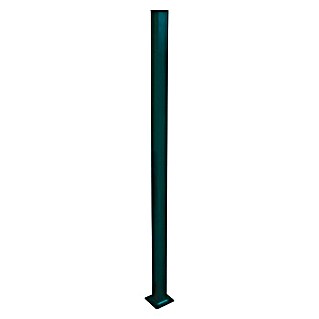 Reta Stup za ograde s bazom (Visina: 63 cm, Zelene boje, Metal)