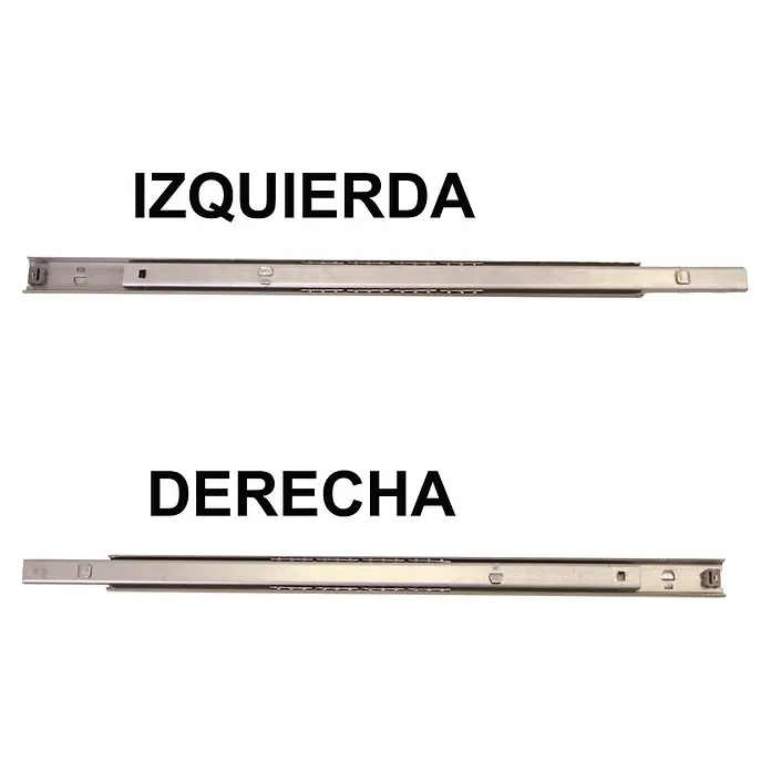 Simonrack Simonwork Cajón telescópico BT-6 - L x An x Al: 59 x 85 x 11 cm, Específico para: Bancos de trabajo Simonrack - Par de guías para cajones etiquetadas como "Izquierda" y "Derecha" para una fácil identificación.