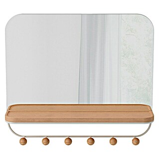 Umbra Gancho para colgar Estique (L x An x Al: 10,2 x 45,7 x 40,6 cm, Número de ganchos: 6 ud., Espejo)