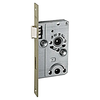 Abus WC-Einsteckschloss 24 SB (Links, Silber, 144 x 84 x 14 mm)