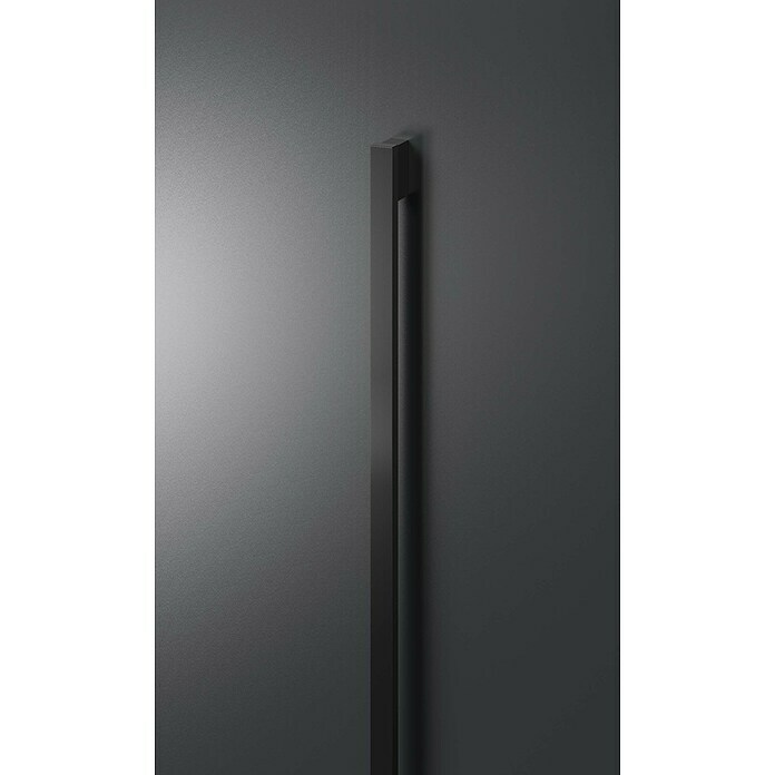 Portofino Blackline Edition Haustür 702PF Nero LA (110 x 210 cm, DIN Anschlag: Rechts) | BAUHAUS