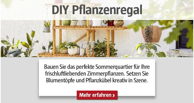 Pflanzenregal