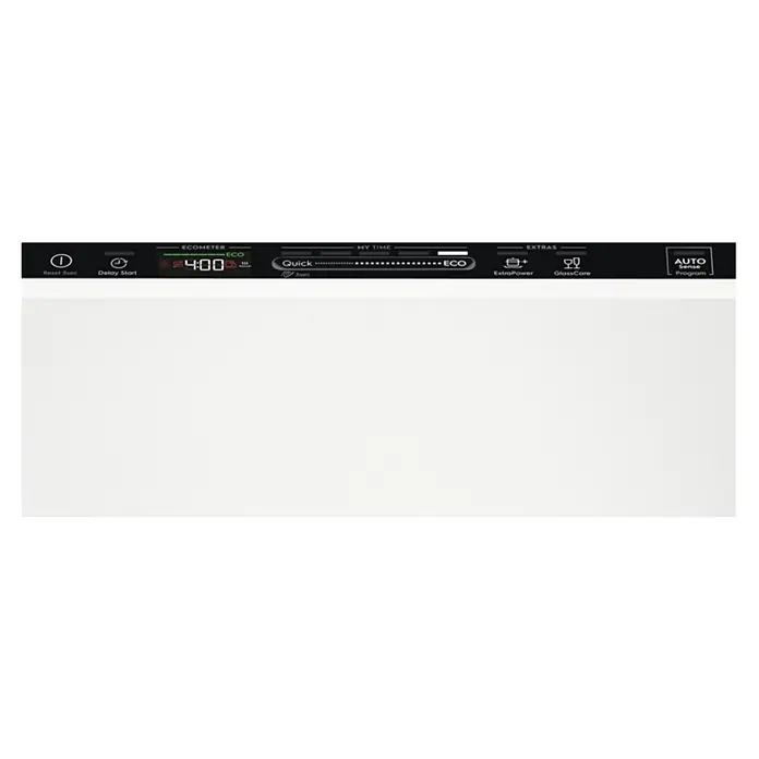 Electrolux Lavavajillas integrable EEM48300L - Ancho: 59,6 cm, Número de cubiertos: 14 ud., Completamente integrado, Consumo de agua por uso: 10,5 l - Panel de control del lavavajillas con indicadores para modo Eco, tiempo, extras y programa Auto Sense.