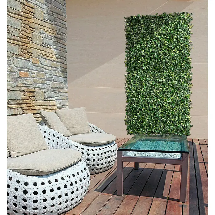 Nortene Jardín vertical Forest - Plástico, 100 x 100 cm - Estos paneles de pared verde son una gran adición a cualquier espacio interior y exterior, proporcionando privacidad y añadiendo un bonito aspecto a la zona.