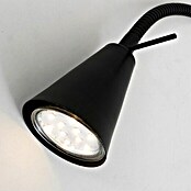 Brilo LED-Wandleuchte (4 W, Schwarz, L x B x H: 5,8 x 20,5 x 45 cm, Lichtfarbe: Warmweiß)