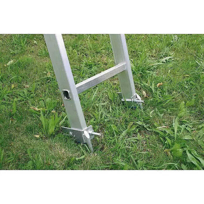 Krause Leiterspitzen-SetGeeignet für: Holmquerschnitt 64 x 25 mm bis 97 x 25 mm, Aluminium, 1 Stk.