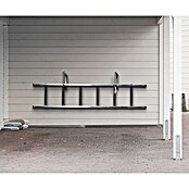 Leitern & Wandhalter-Set (Aluminium, 325 x 315 x 60 mm)