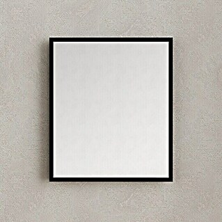 Espejo con marco Arosa (60 x 80 cm, Negro)