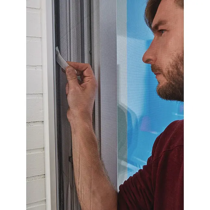 Tesa Insect Stop Hook & Loop Comfort Zanzariera Per Porte - Senza - 13