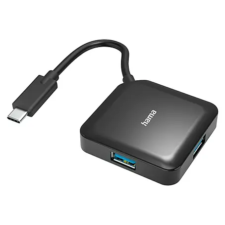 Hama  Hub USB C 4 puertos