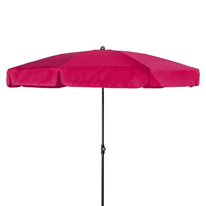 Doppler Sunline Marktschirm rund Neo (Fuchsia, Durchmesser Bespannung: 200 cm) | BAUHAUS