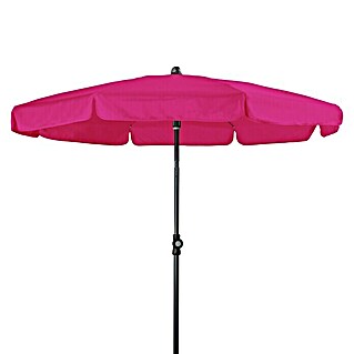 Doppler Sunline Marktschirm rund Neo (Fuchsia, Durchmesser Bespannung: 150 cm)