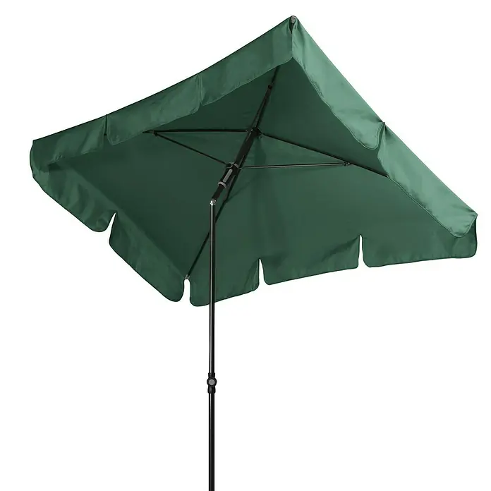 Doppler Sunline Marktschirm Waterproof Neo - Grün, Bespannungsmaß (L x B): 225 x 120 cm - Dieser grüne Sonnenschirm bietet Ihnen eine große, quadratische Fläche zum Schutz vor der Sonne. Ein stilvolles und praktisches Accessoire für jeden Außenbereich.