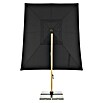 Doppler Alu Wood Ampelschirm Ultra XL (Anthrazit, Bespannungsmaß (L x B): 300 x 400 cm) | BAUHAUS