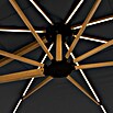 Doppler Alu Wood Ampelschirm Ultra XL (Anthrazit, Bespannungsmaß (L x B): 300 x 400 cm) | BAUHAUS