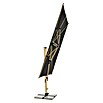 Doppler Alu Wood Ampelschirm Ultra XL (Anthrazit, Bespannungsmaß (L x B): 300 x 400 cm) | BAUHAUS