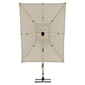 Doppler Alu Wood Ampelschirm Ultra XL (Natur, Bespannungsmaß (L x B): 300 x 400 cm) | BAUHAUS