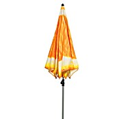 Doppler Marktschirm rund Basic (Bunt, Durchmesser Bespannung: 200 cm, Orangen Design) | BAUHAUS