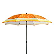 Doppler Marktschirm rund Basic (Bunt, Durchmesser Bespannung: 200 cm, Orangen Design) | BAUHAUS