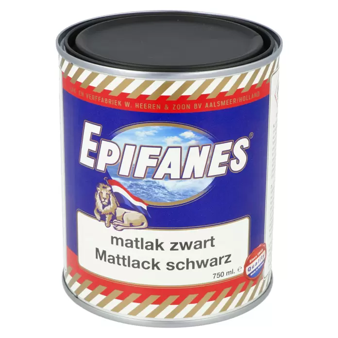 Epifanes Yachtlack - Schwarz, 750 ml