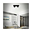 Briloner Regleta Banyo (10 W, L x An x Al: 9,9 x 29 x 11,2 cm, Negro, GU10, x 2) | BAUHAUS