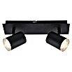 Briloner Regleta Banyo (10 W, L x An x Al: 9,9 x 29 x 11,2 cm, Negro, GU10, x 2) | BAUHAUS