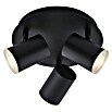 Briloner Regleta Banyo (15 W, L x An x Al: 21 x 21 x 11,2 cm, Negro, GU10, x 3) | BAUHAUS