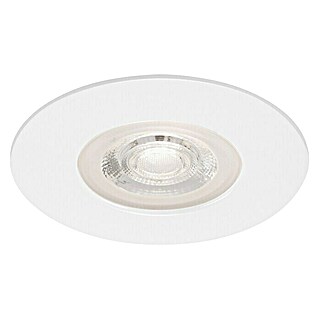 Briloner Downlight empotrable LED redondo Kulana (5 W, Ø x Al: 9 x 2,5 cm, Blanco, Blanco cálido)