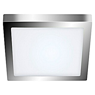 Briloner Plafón LED Bosca (21 W, L x An x Al: 30 x 30 x 3,2 cm, Blanco neutro)