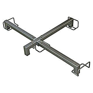 Doppler Schirmständer (108 x 69 cm, Passend für: Doppler Pendelschirm Expert 350 cm, Grau)