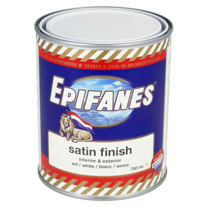 Epifanes Yachtlack Satin Finish - Weiß, 750 ml