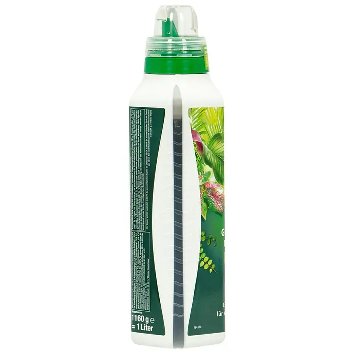 Compo Universaldünger - 1 l - Eine Flasche Flüssigdünger für Zimmerpflanzen, ideal für die Nährstoffversorgung und Förderung gesunden Wachstums.