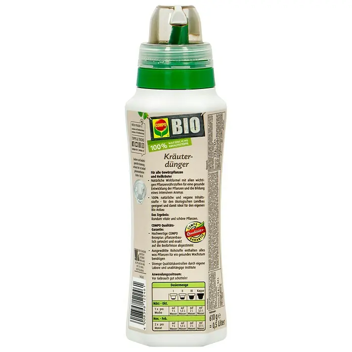 Compo Bio-Kruterdnger - 0,5 l online kaufen bei BAUHAUS