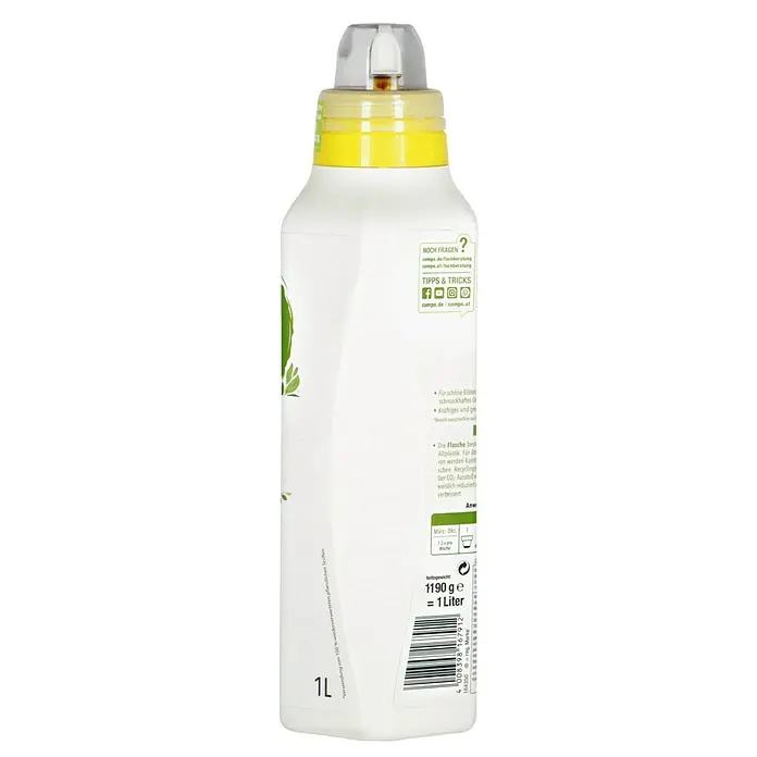 Compo Bio-Gartendünger Öko Balance - 1 l - Flasche COMPO Flüssigdünger: Fördert üppige Blüten und ein kräftiges Wachstum. Ideal für Gemüse und Zierpflanzen im Garten oder auf dem Balkon.