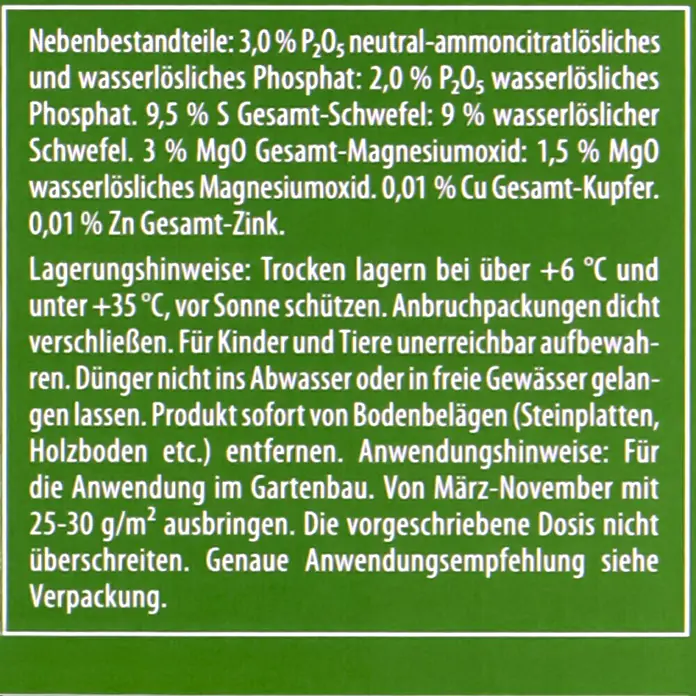 Compo Langzeit-Rasendnger - 1,5 kg online kaufen bei BAUHAUS