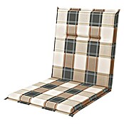 Doppler Gartenmöbel-Auflage Spot (Niederlehner, Schwarz/Weiß Kariert, L x B x H: 100 x 48 x 5 cm, 55 % Polyester, 45 % Baumwolle) | BAUHAUS