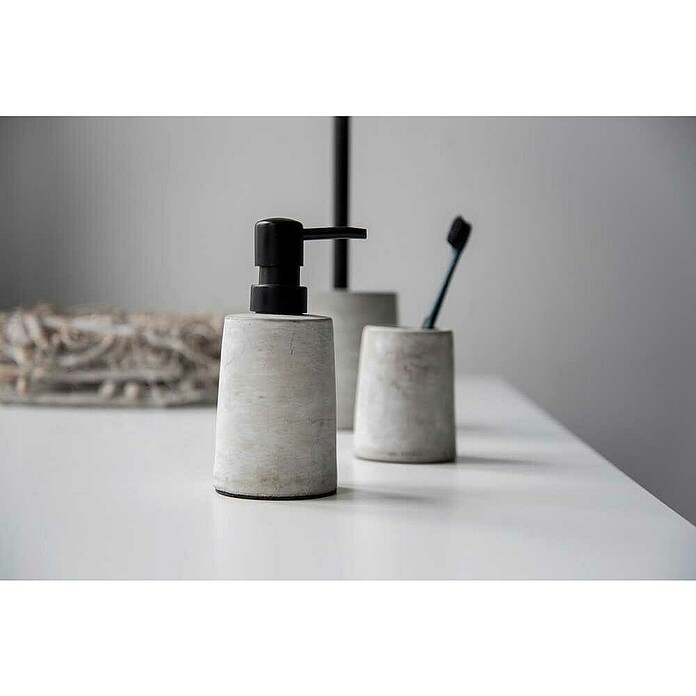 Wenko Lonček za zobne ščetke Villena  (Beton, Sive barve) | 3715 - Einzelaccessoires | DADD - Accessoires | DAD - Badausstattung | DA - Badausstattung/Bäderwelt | D - Sanitär | BAUHAUS