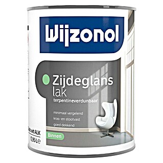 Wijzonol Lakverf Zijdeglans terpentineverdunbaar (950 ml, Zijdeglans)